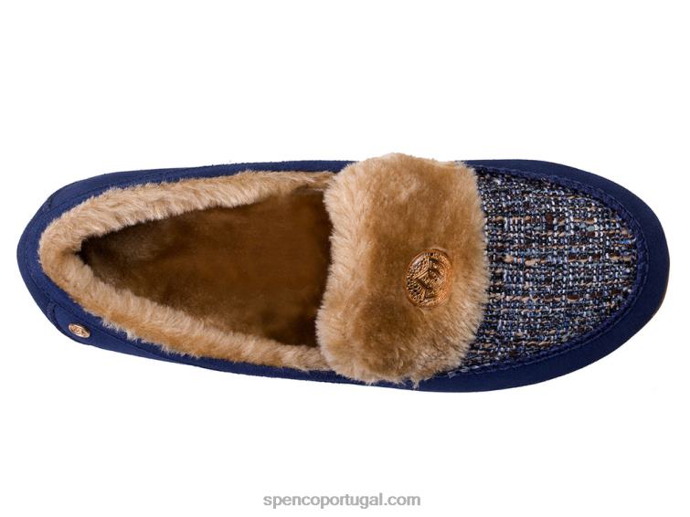 Spenco Footwear rosa chinelo de tweed de bétula 648F672 mulheres