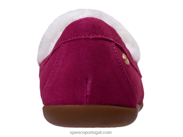 Spenco Footwear rosa chinelo de tweed de bétula 648F672 mulheres