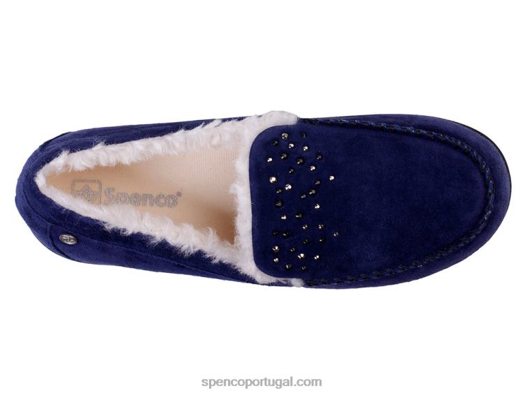 Spenco Footwear rosa strass balboa 648F730 mulheres