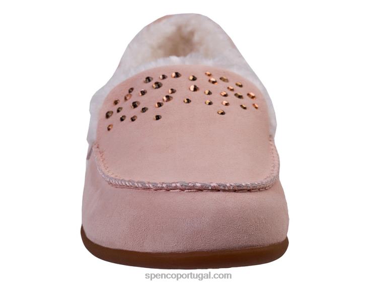 Spenco Footwear rosa strass balboa 648F730 mulheres