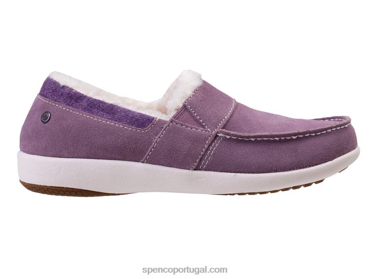 Spenco Footwear sabugueiro slip-on aconchegante de festa 648F701 mulheres