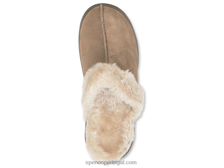 Spenco Footwear taupe slide supremo 648F783 mulheres