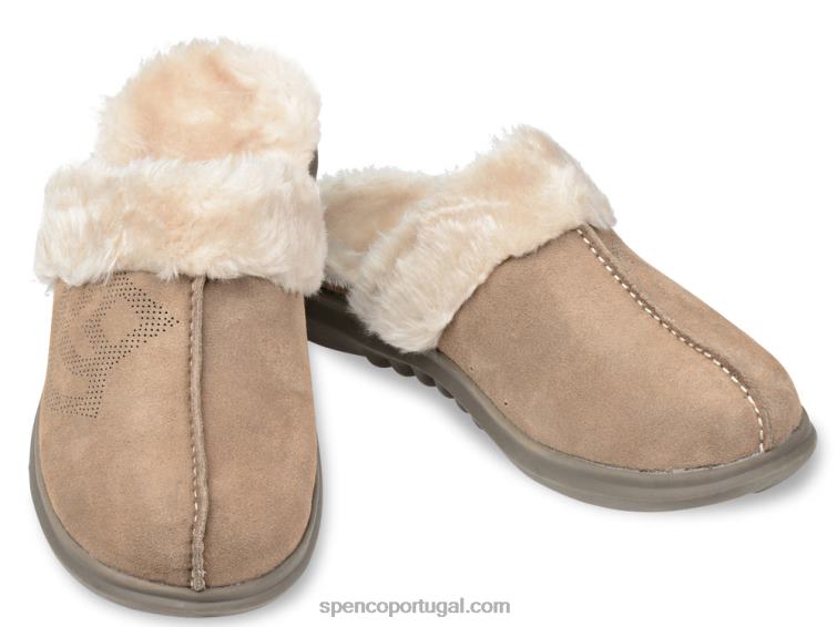 Spenco Footwear taupe slide supremo 648F783 mulheres