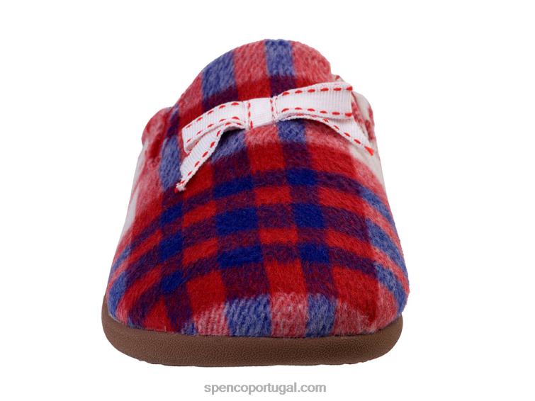 Spenco Footwear vermelho chinelo aberdeen 648F736 mulheres