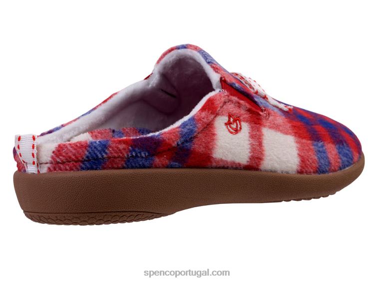 Spenco Footwear vermelho chinelo aberdeen 648F736 mulheres