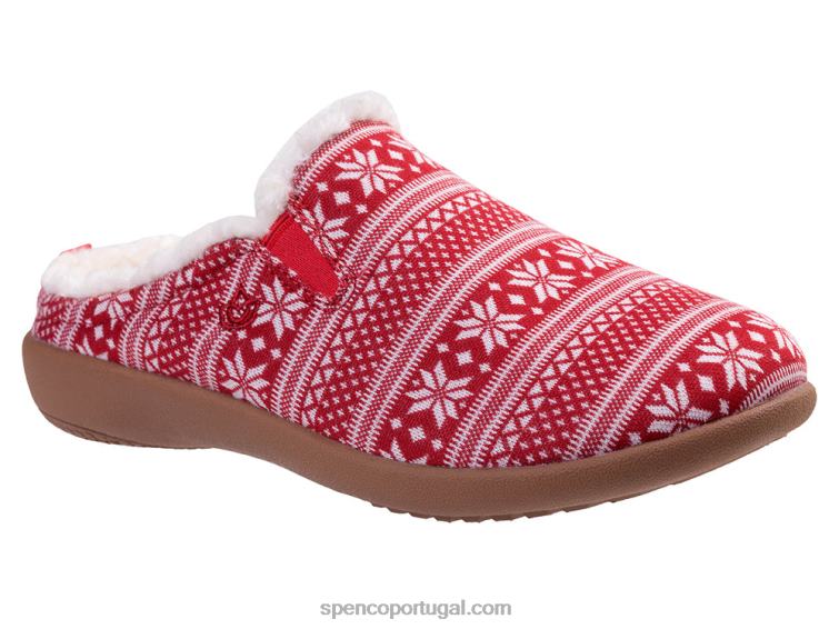 Spenco Footwear vermelho ilha de dundee fair 648F677 mulheres