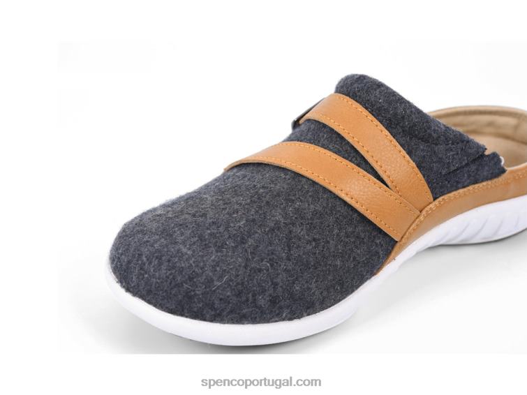Spenco Footwear Borgonha slide de lã ashton 2020 648F589 mulheres