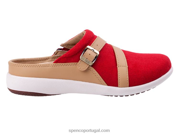 Spenco Footwear Maça assada deslizamento de lã ashton 648F592 mulheres