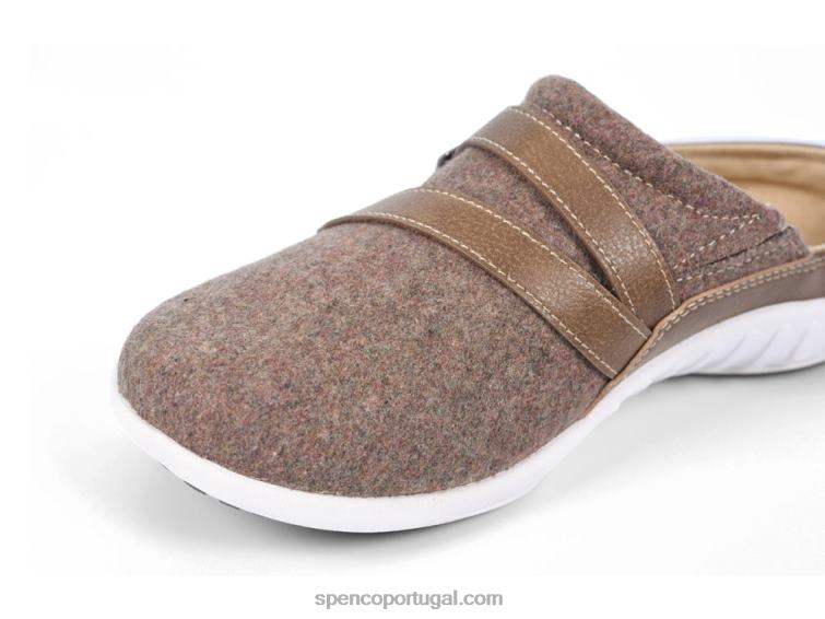 Spenco Footwear Maça assada deslizamento de lã ashton 648F592 mulheres