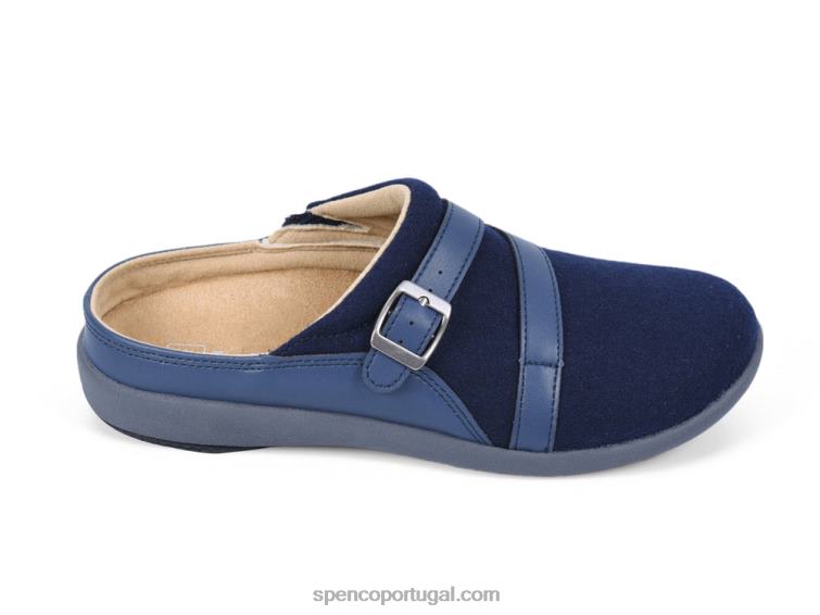 Spenco Footwear azul marinho slide de lã ashton 2020 648F591 mulheres