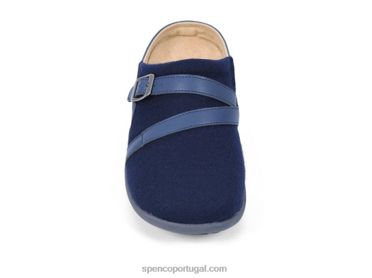 Spenco Footwear azul marinho slide de lã ashton 2020 648F591 mulheres
