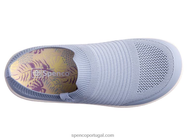 Spenco Footwear banana pálida feliz slide sazonal 648F509 mulheres