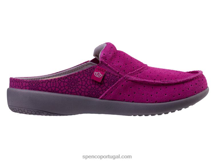 Spenco Footwear bastão vermelho slide sesta mosaico 648F395 mulheres