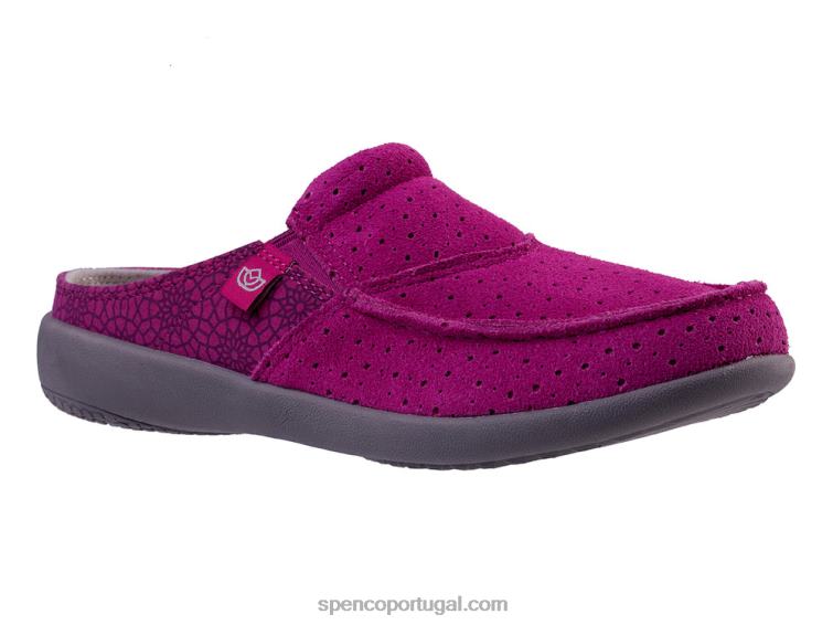 Spenco Footwear bastão vermelho slide sesta mosaico 648F395 mulheres