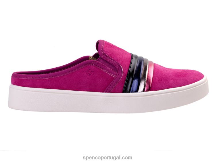 Spenco Footwear bastão vermelho st. barts slide 648F386 mulheres
