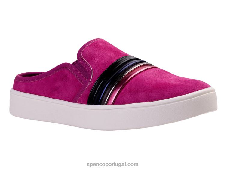 Spenco Footwear bastão vermelho st. barts slide 648F386 mulheres
