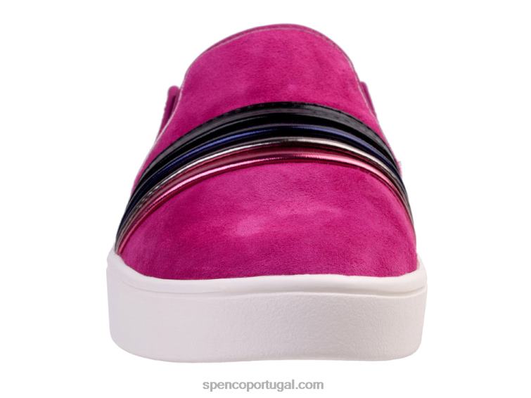 Spenco Footwear bastão vermelho st. barts slide 648F386 mulheres