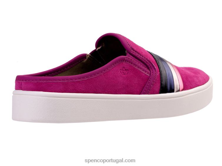 Spenco Footwear bastão vermelho st. barts slide 648F386 mulheres
