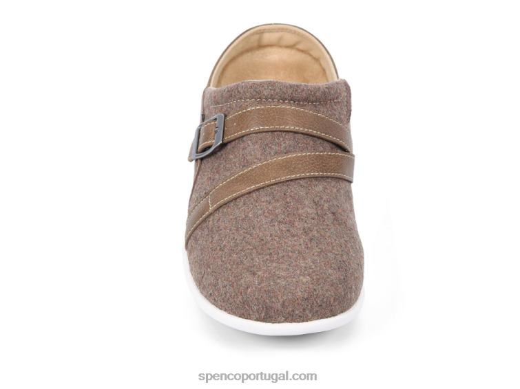 Spenco Footwear bronzeado deslizamento de lã ashton 648F594 mulheres