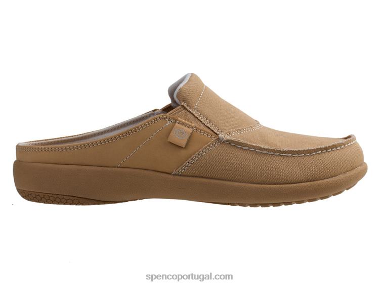Spenco Footwear bronzeado slide de primavera da sesta 648F300 mulheres