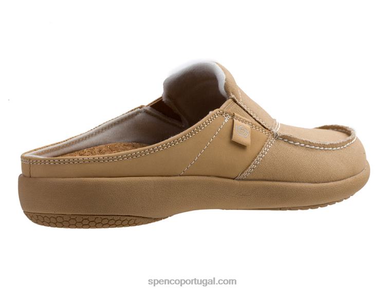 Spenco Footwear bronzeado slide de primavera da sesta 648F300 mulheres