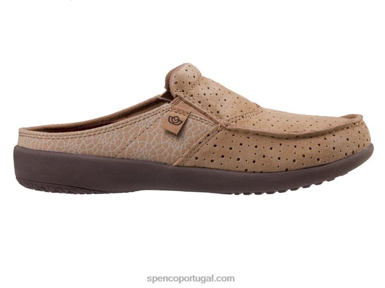 Spenco Footwear bronzeado slide sesta mosaico 648F397 mulheres
