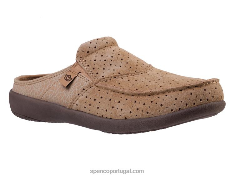 Spenco Footwear bronzeado slide sesta mosaico 648F397 mulheres
