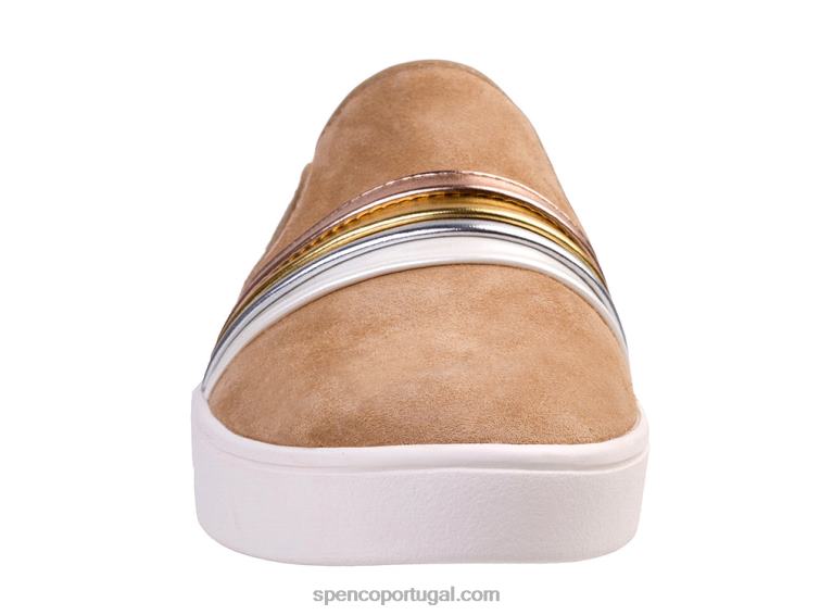 Spenco Footwear bronzeado st. barts slide 648F387 mulheres