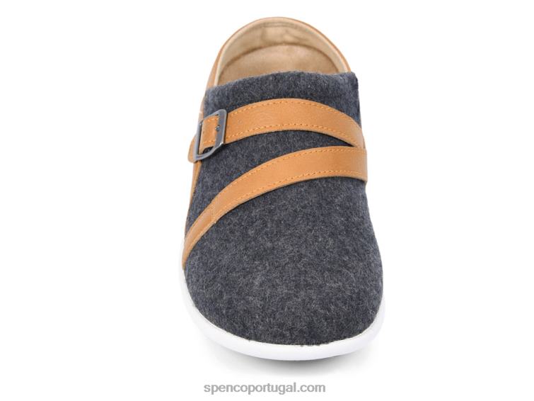 Spenco Footwear carvão/bronzeado slide de lã ashton 2020 648F590 mulheres