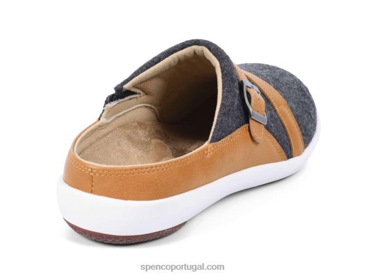 Spenco Footwear carvão/bronzeado slide de lã ashton 2020 648F590 mulheres