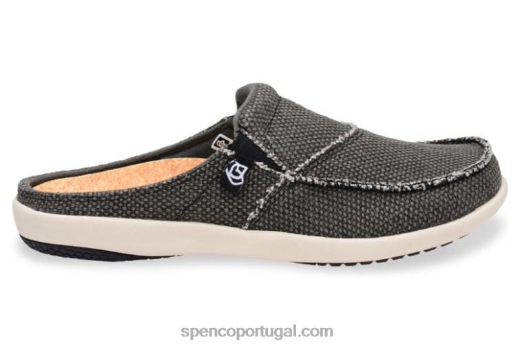Spenco Footwear carvão slide da sesta 648F652 mulheres