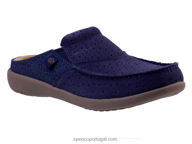 Spenco Footwear casaco de pavão slide sesta mosaico 648F393 mulheres