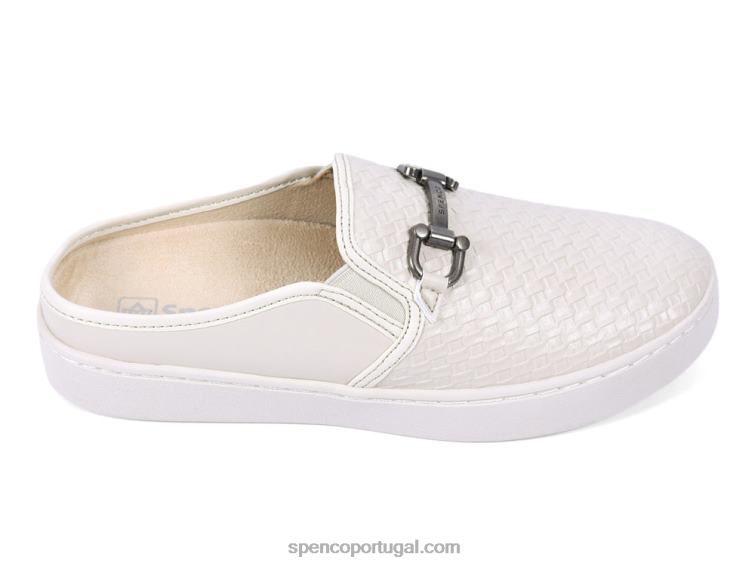 Spenco Footwear cinza claro durham slide 648F609 mulheres
