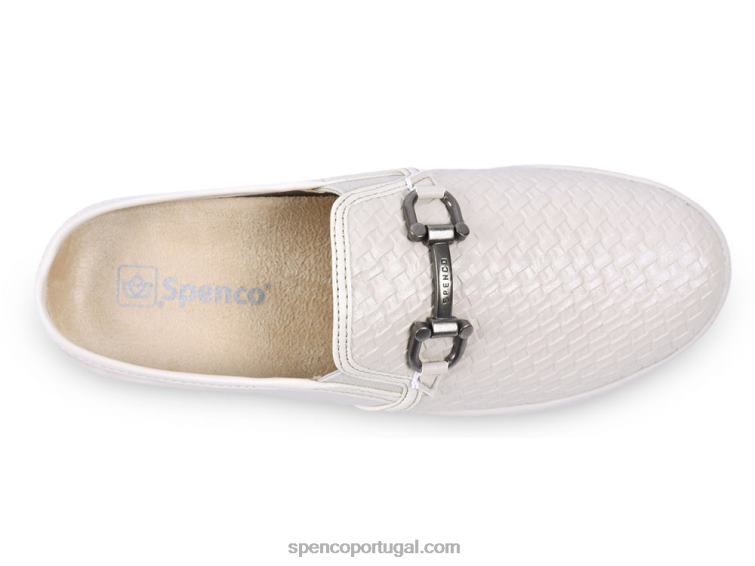 Spenco Footwear cinza claro durham slide 648F609 mulheres