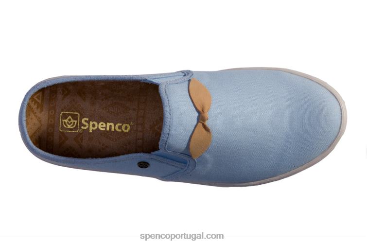 Spenco Footwear cinza claro slide de audrey 648F557 mulheres