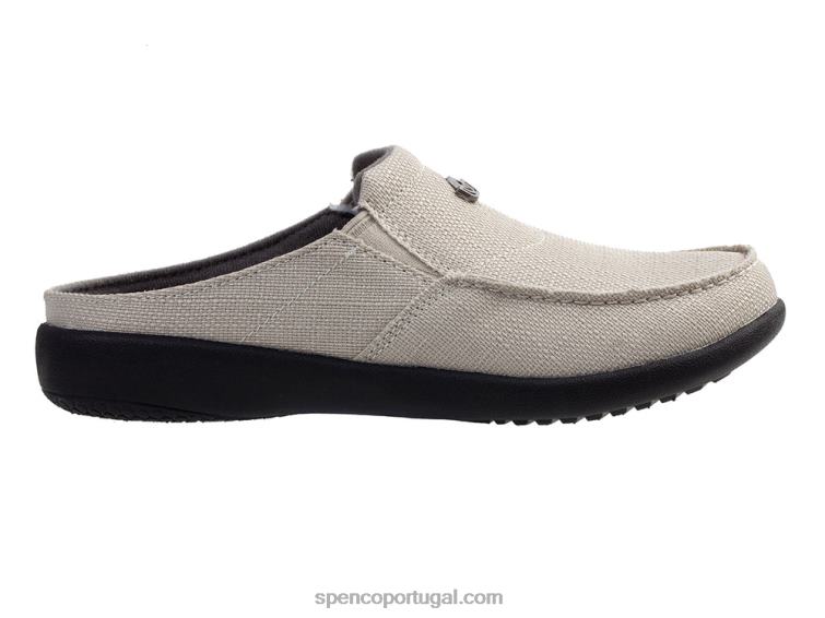 Spenco Footwear cinza quente slide sesta prana 648F305 mulheres