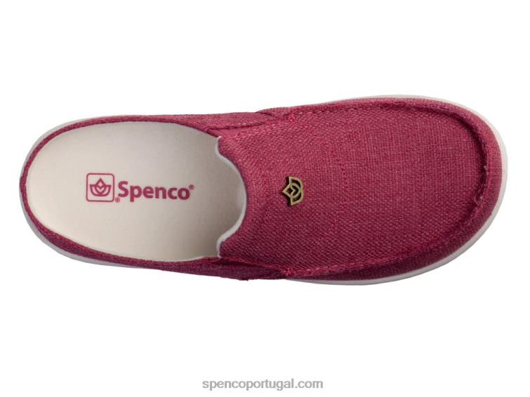 Spenco Footwear cinza quente slide sesta prana 648F305 mulheres