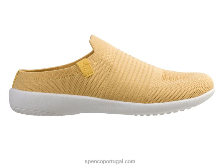 Spenco Footwear cornsilk slide de utopia 648F326 mulheres