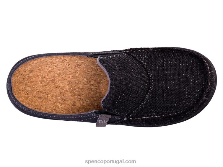 Spenco Footwear grafite siesta slide de pedras preciosas clássico 648F449 mulheres