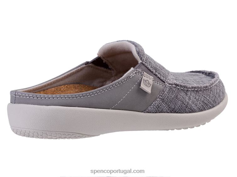 Spenco Footwear grafite siesta slide de pedras preciosas clássico 648F449 mulheres