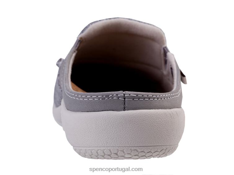 Spenco Footwear grafite siesta slide de pedras preciosas clássico 648F449 mulheres