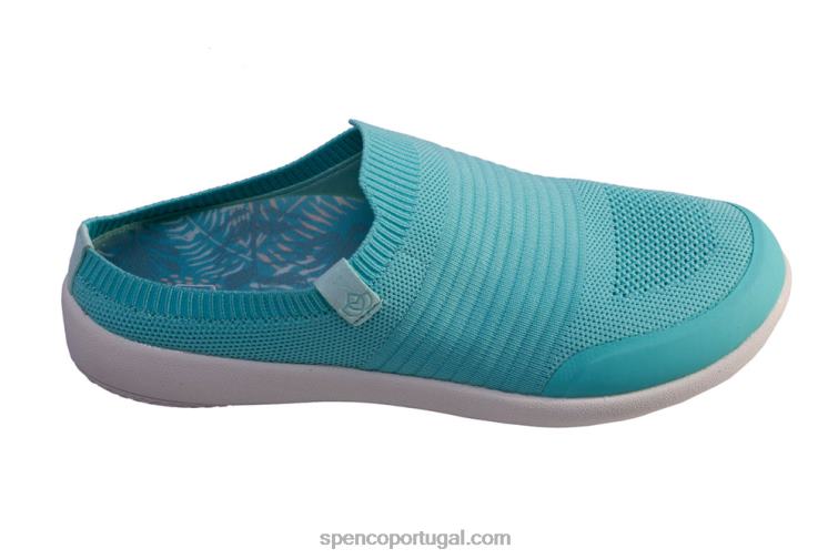 Spenco Footwear mar aqua slide feliz 648F595 mulheres