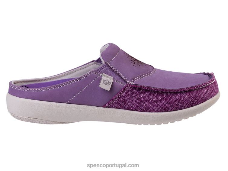 Spenco Footwear névoa de orquídea siesta blume slide 648F518 mulheres