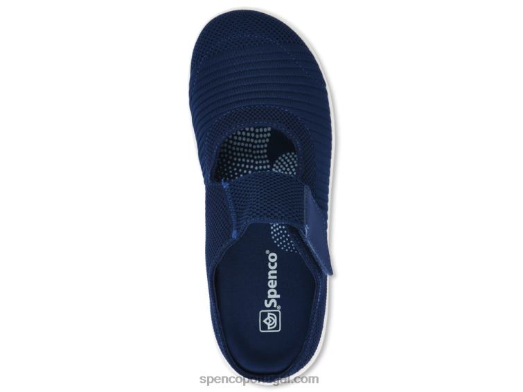 Spenco Footwear patriota azul corrediça de magnólia 648F648 mulheres
