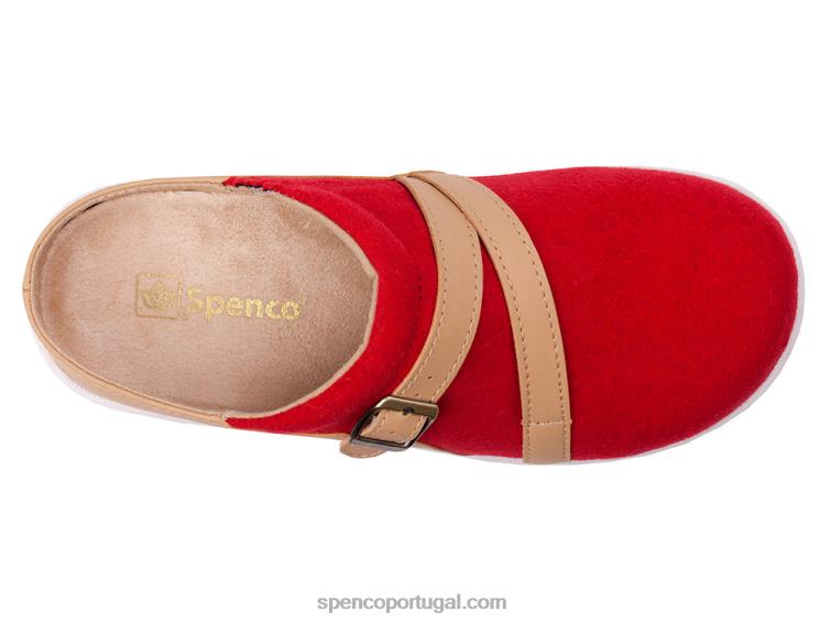 Spenco Footwear preto deslizamento de lã ashton 648F593 mulheres