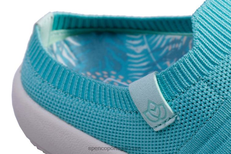 Spenco Footwear preto slide feliz 648F596 mulheres