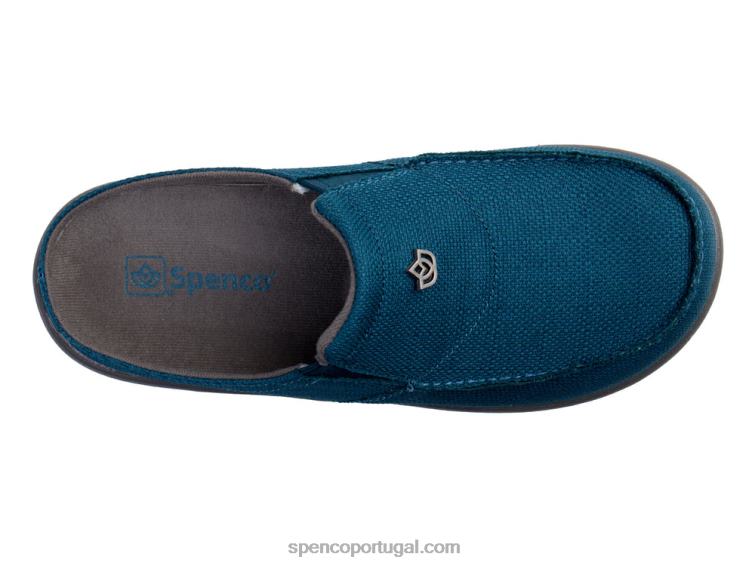Spenco Footwear preto slide sesta prana 648F307 mulheres
