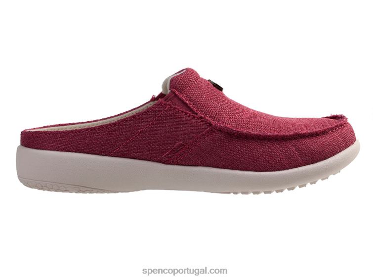 Spenco Footwear rosa slide sesta prana 648F304 mulheres