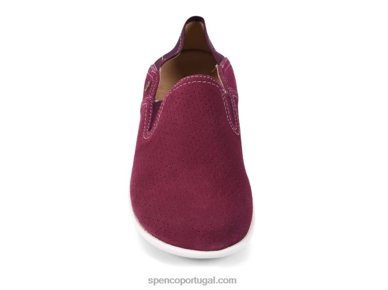 Spenco Footwear Borgonha slip-on conversível em libra esterlina 648F604 mulheres