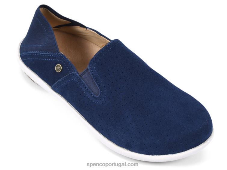 Spenco Footwear azul marinho slip-on conversível em libra esterlina 648F605 mulheres